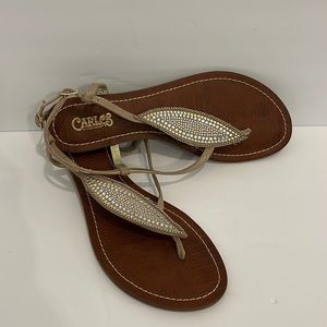 Carlos Leaf Embellished with Stone Designed Leaf